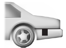 The system uses radar sensors which are located behind the bumper fascia on each