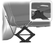 10. Remove the lug nuts with the lug wrench.