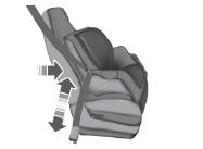 10. Before placing the child in the seat, forcibly move the seat forward and