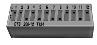 To program units with fixed code DIP switches, you will need the garage door