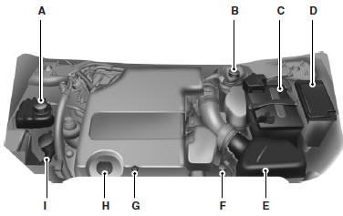 A. Engine coolant reservoir