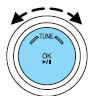 DIRECT: Press DIRECT then enter the desired channel (i.e. 002) using the memory