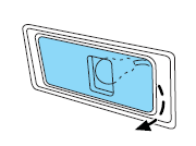 4. Pull bulb straight out of socket and push in the new bulb.