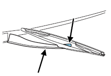 2. Grab the primary structure of the blade with the other hand close to the arm/blade