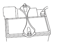 If your battery has a cover/shield, make sure it is reinstalled after the