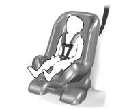 Use a child safety seat (sometimes called an infant carrier, convertible seat,